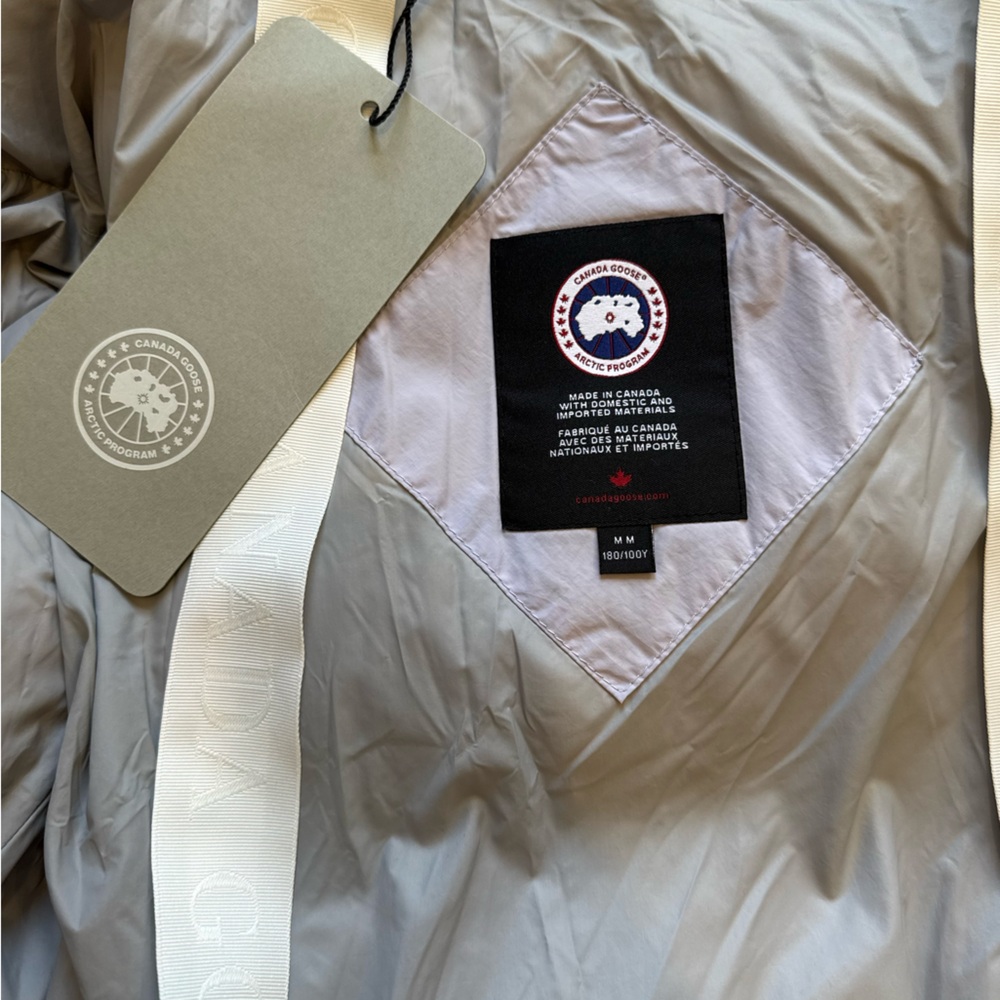 Canada Goose Junction Padded Pastel Lilac Puffer Parka Jacket - Picture 11 of 12